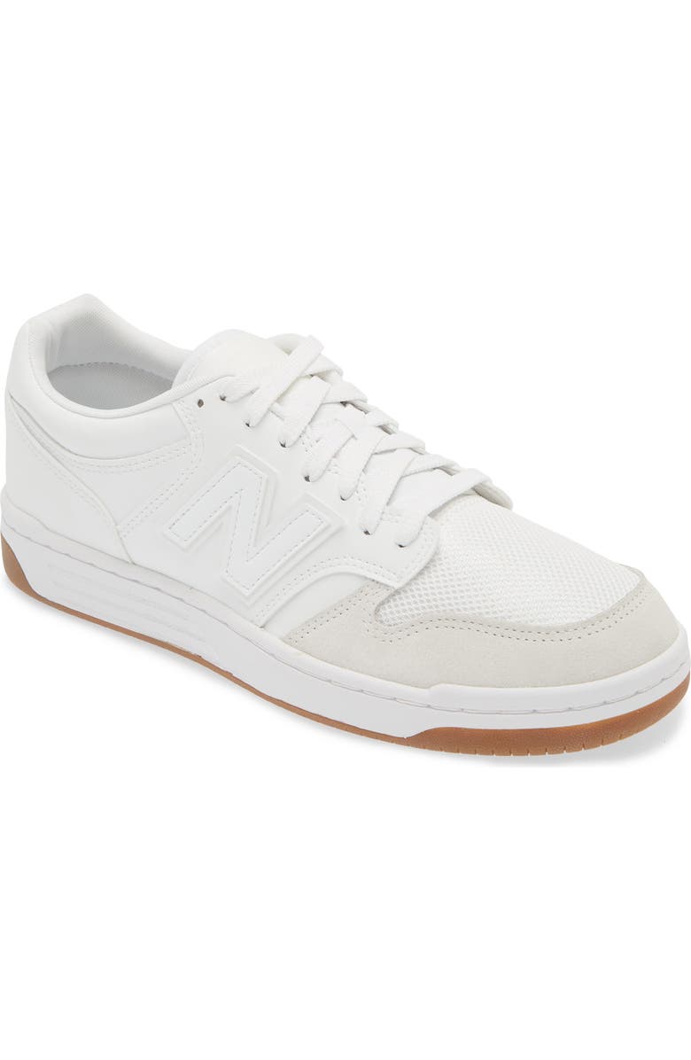 New Balance 480 Basketball Sneaker, Main, color, White