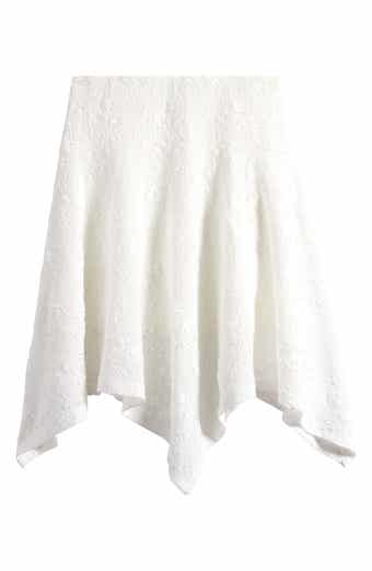 Kids' Asymmetrical Hem Lace Skirt