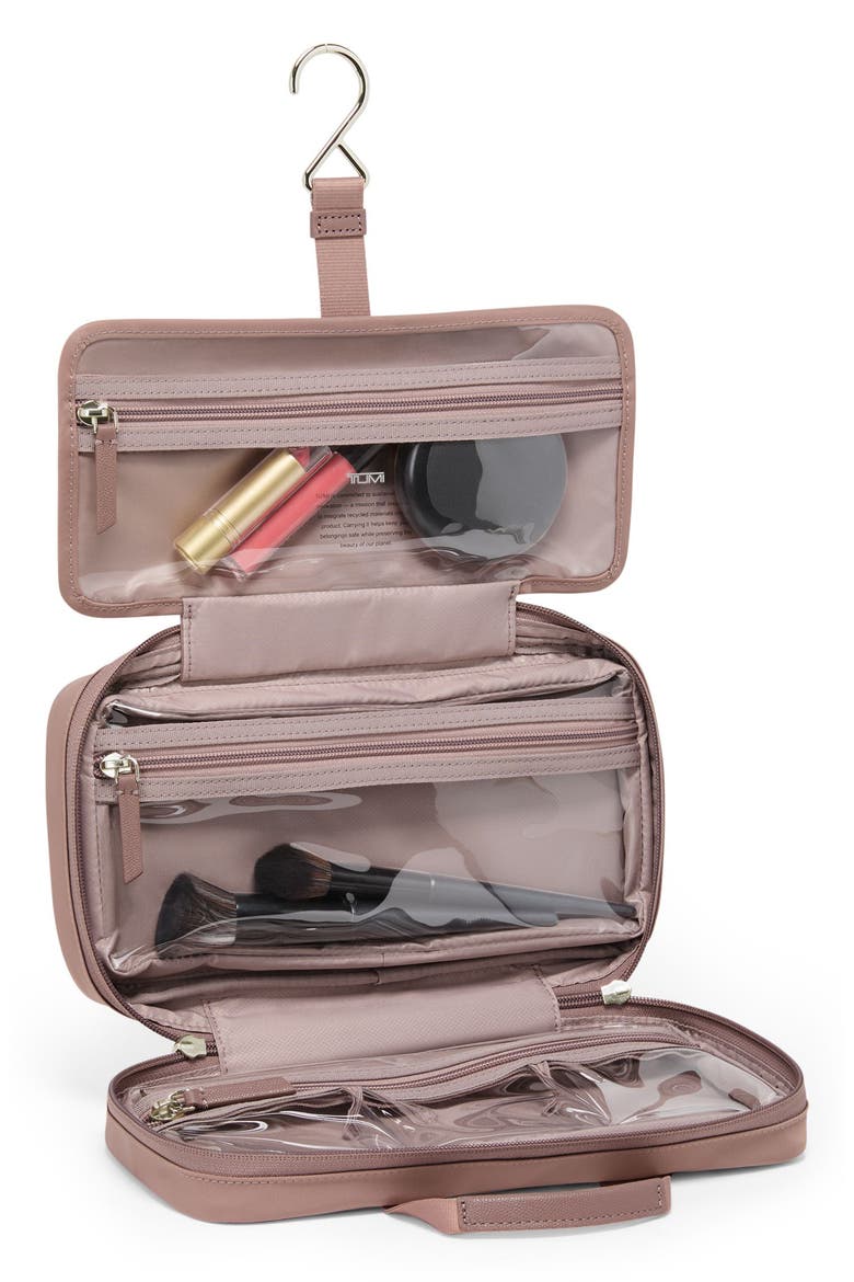 Voyageur Small Madeline Nylon Cosmetics Bag, Alternate, color, LIGHT MAUVE
