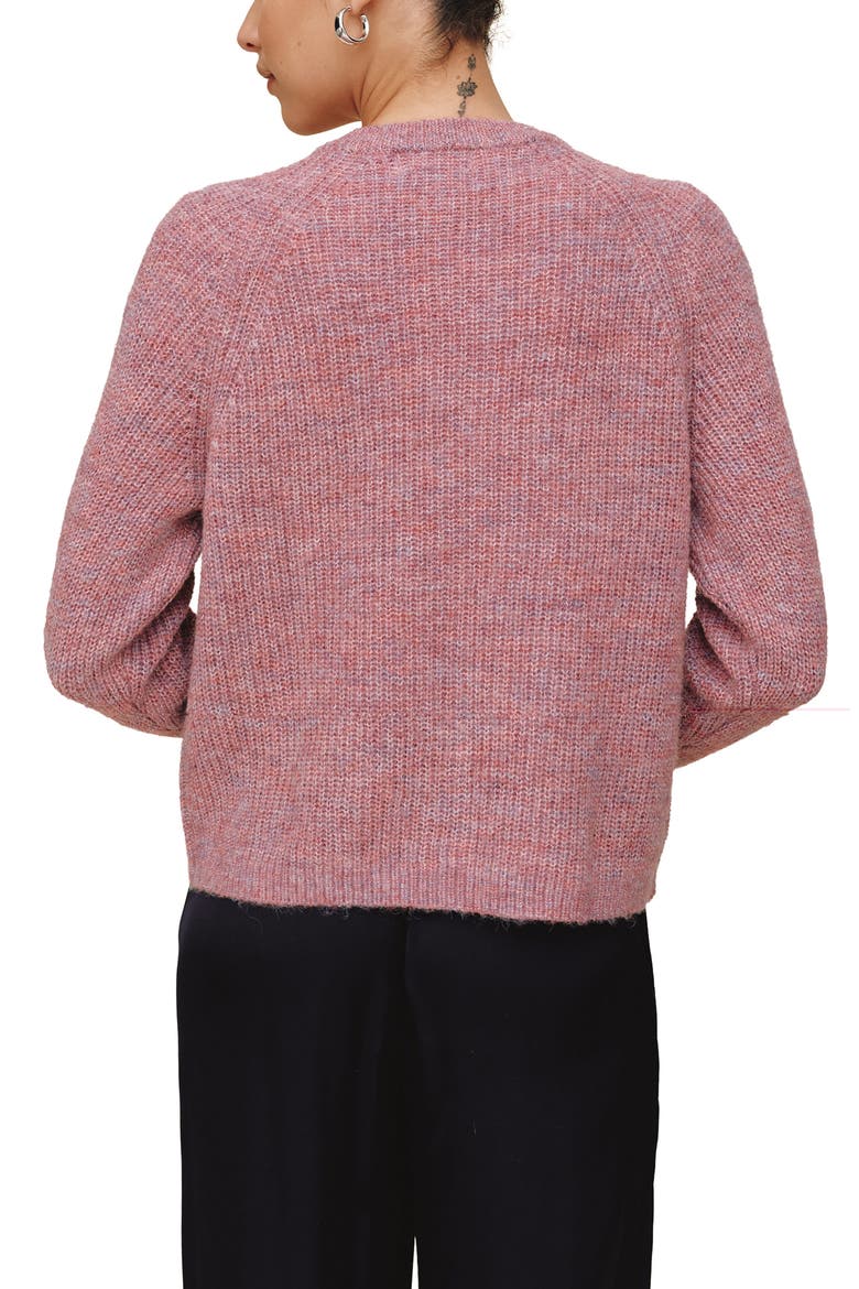 Raglan Cardigan, Alternate, color, FROSTED WISTERIA