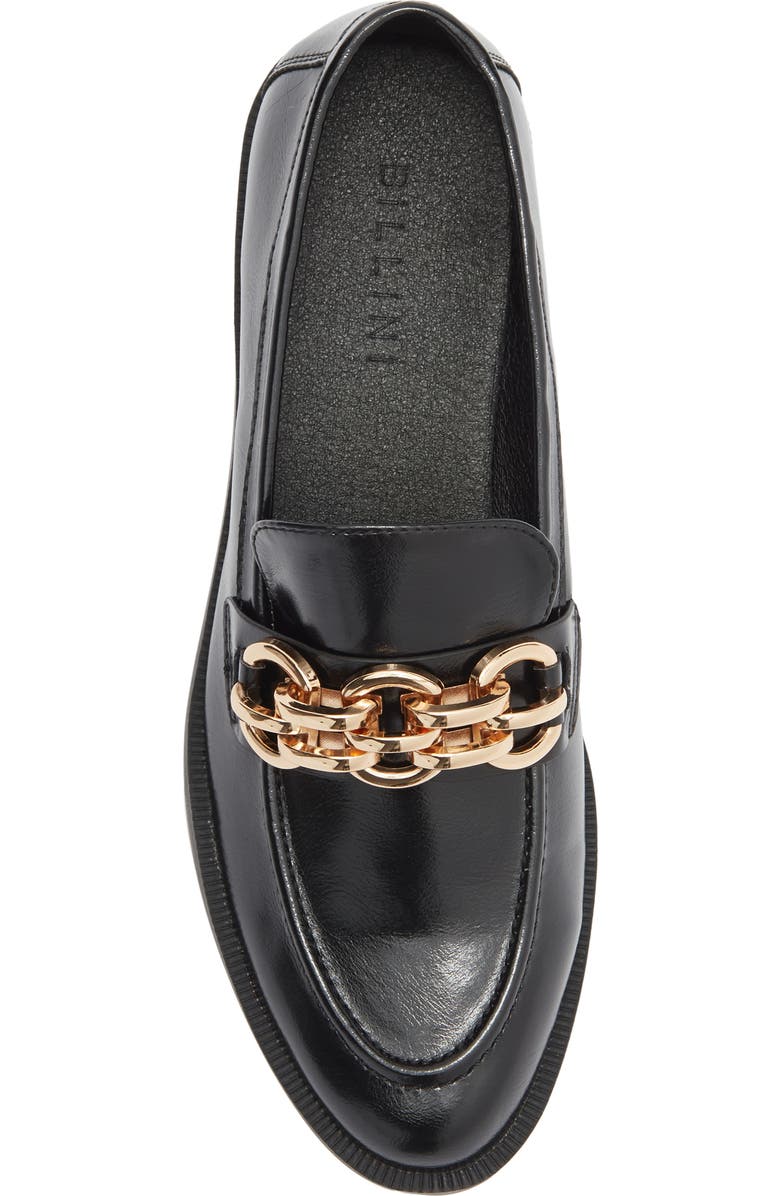 Billini Wester Loafer, Alternate, color, Black Shine