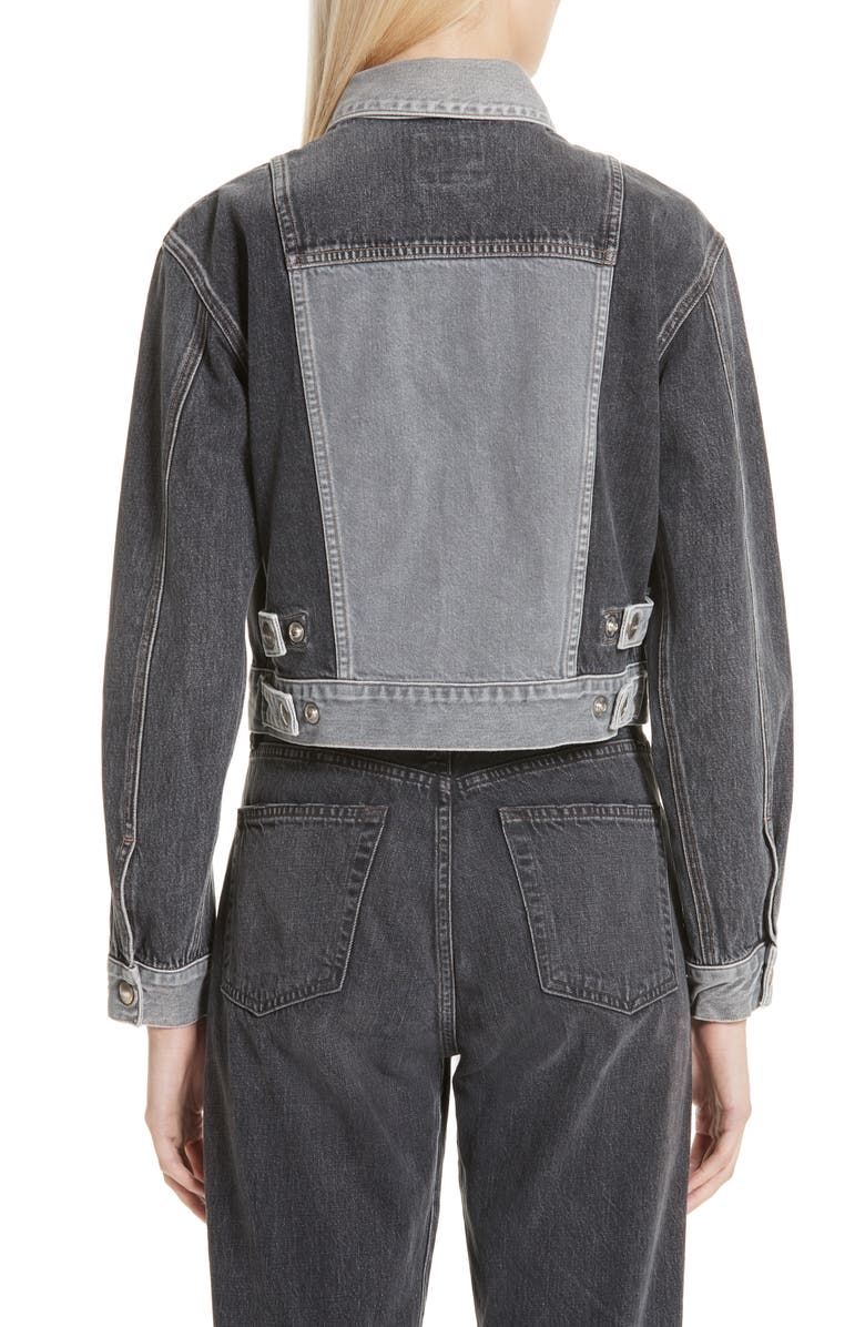 Jean Atelier Veroniqua Denim Jacket, Alternate, color, 