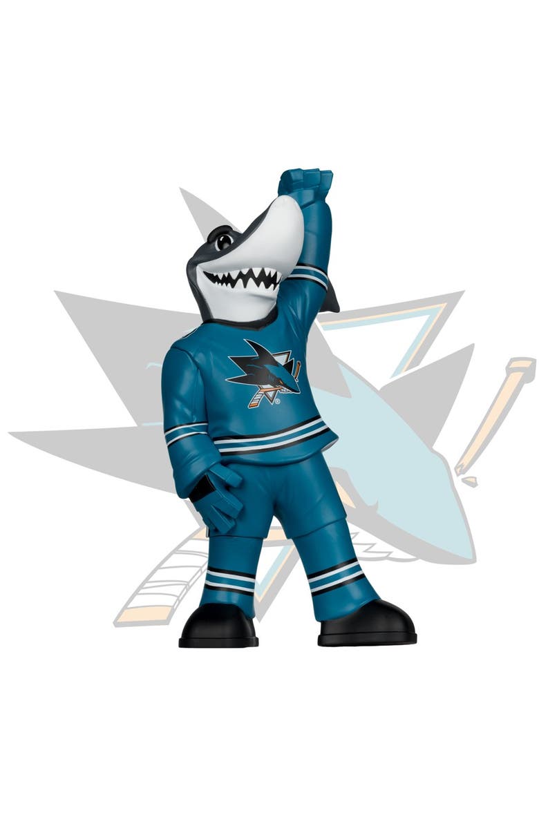 McFarlane S.J. Sharkie (San Jose Sharks) McFarlane NHL 8" Vinyl Mascot Figure, Main, color, Multi-Color