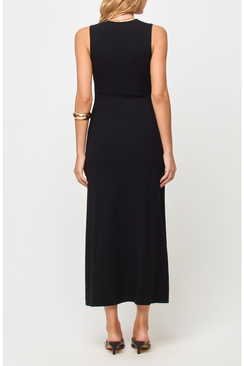 Yuki Maxi Dress, Alternate, color, BLACK