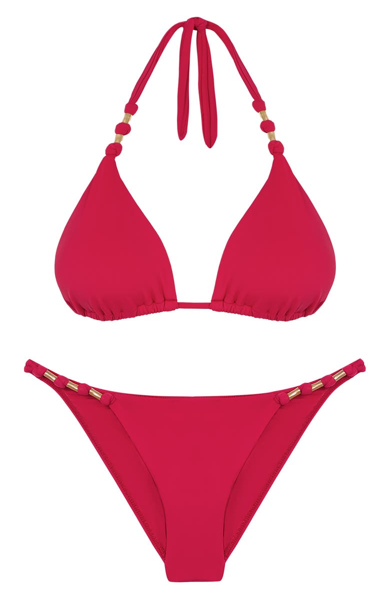 ViX Paula Hermanny Paula Triangle Bikini Top, Alternate, color, 