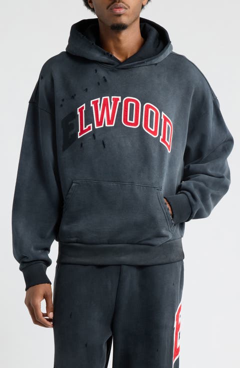 Fireside Distressed Logo Hoodie (Nordstrom Exclusive)