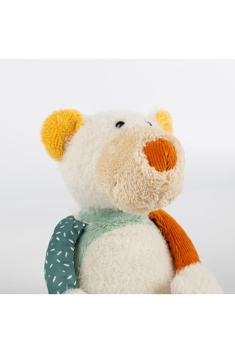 Patchwork Polar Bear Plush Toy, Alternate, color, Multicolored