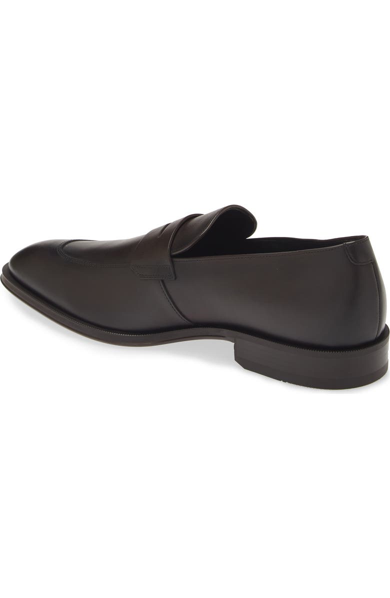 BOSS Derreck Penny Loafer, Alternate, color, Dark Brown