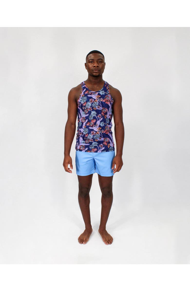 Lords of Harlech Pool Tailored Swim Short, Alternate, color, Blue