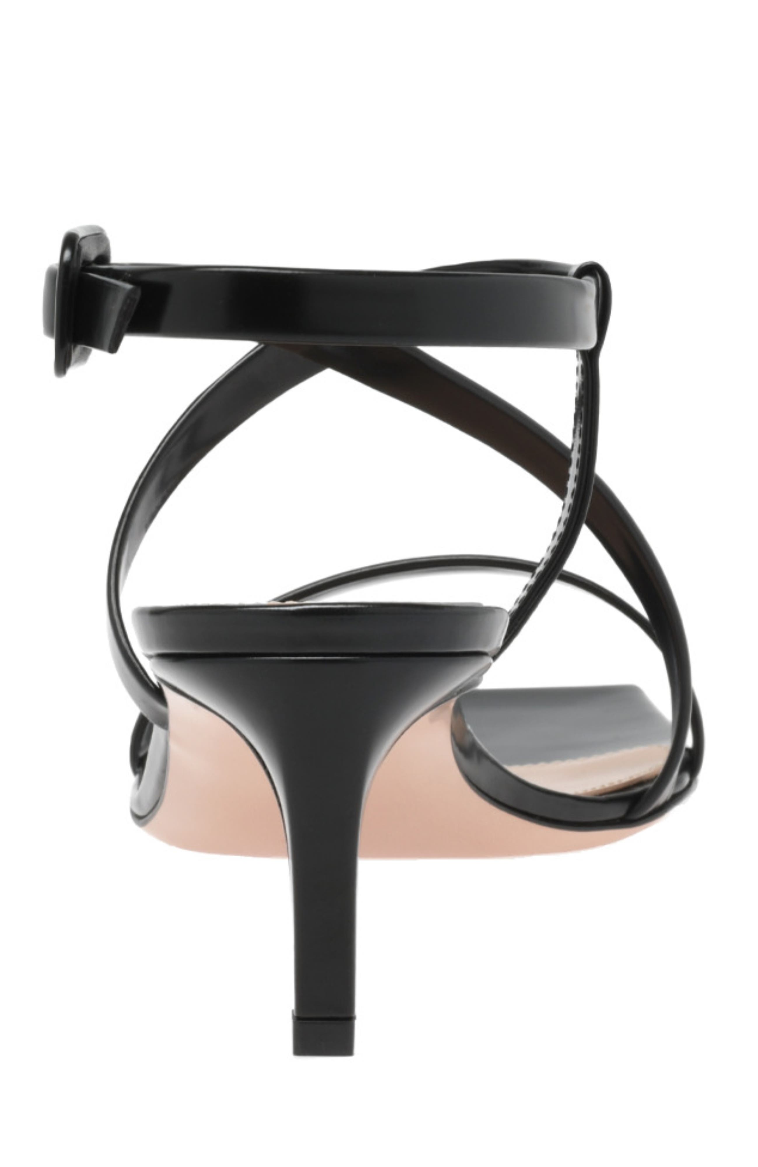 Lindsay Sandal, Alternate, color, BLACK
