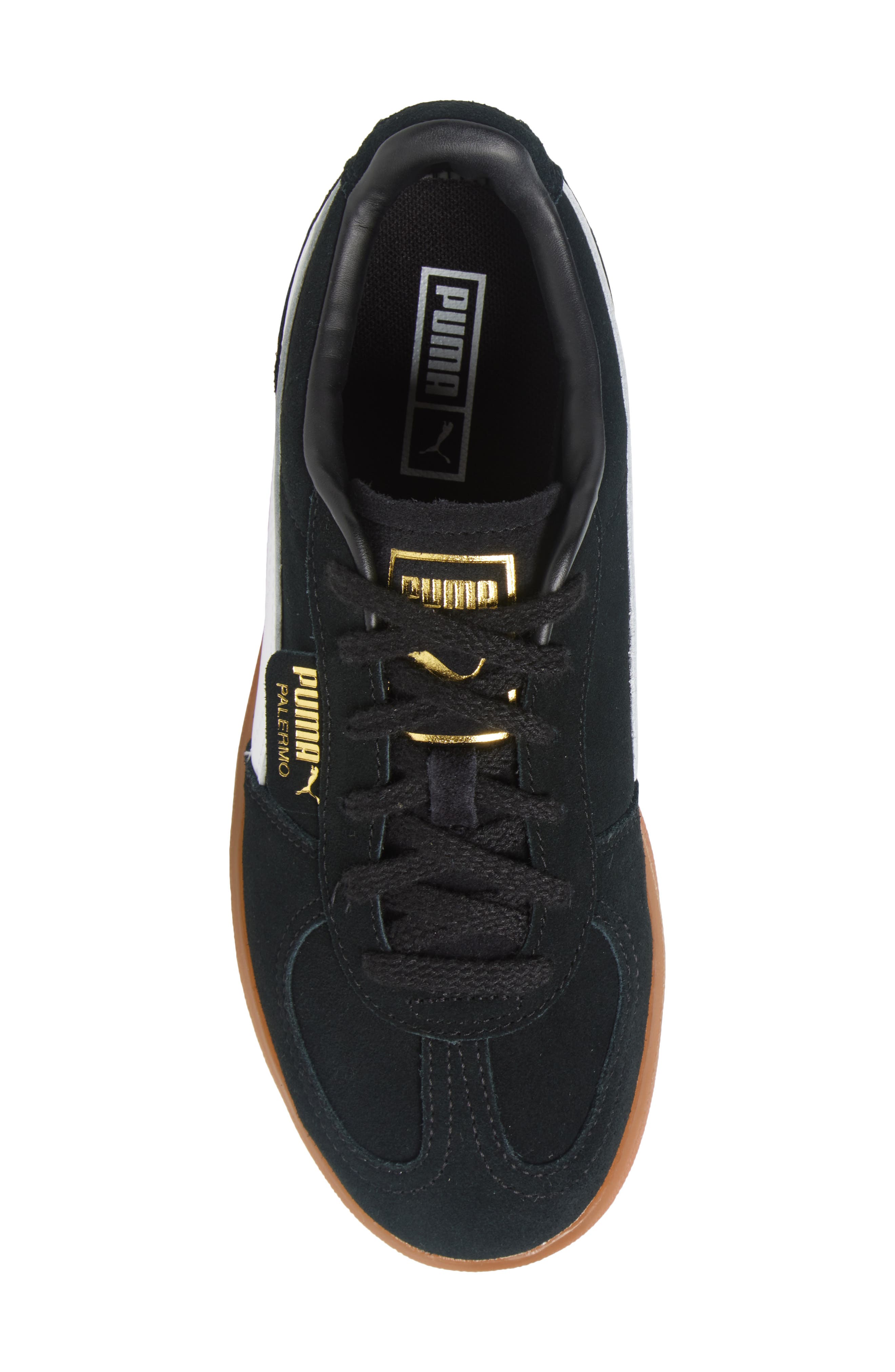 PUMA Palermo Elevata Platform Sneaker, Alternate, color, Puma Black-Gum