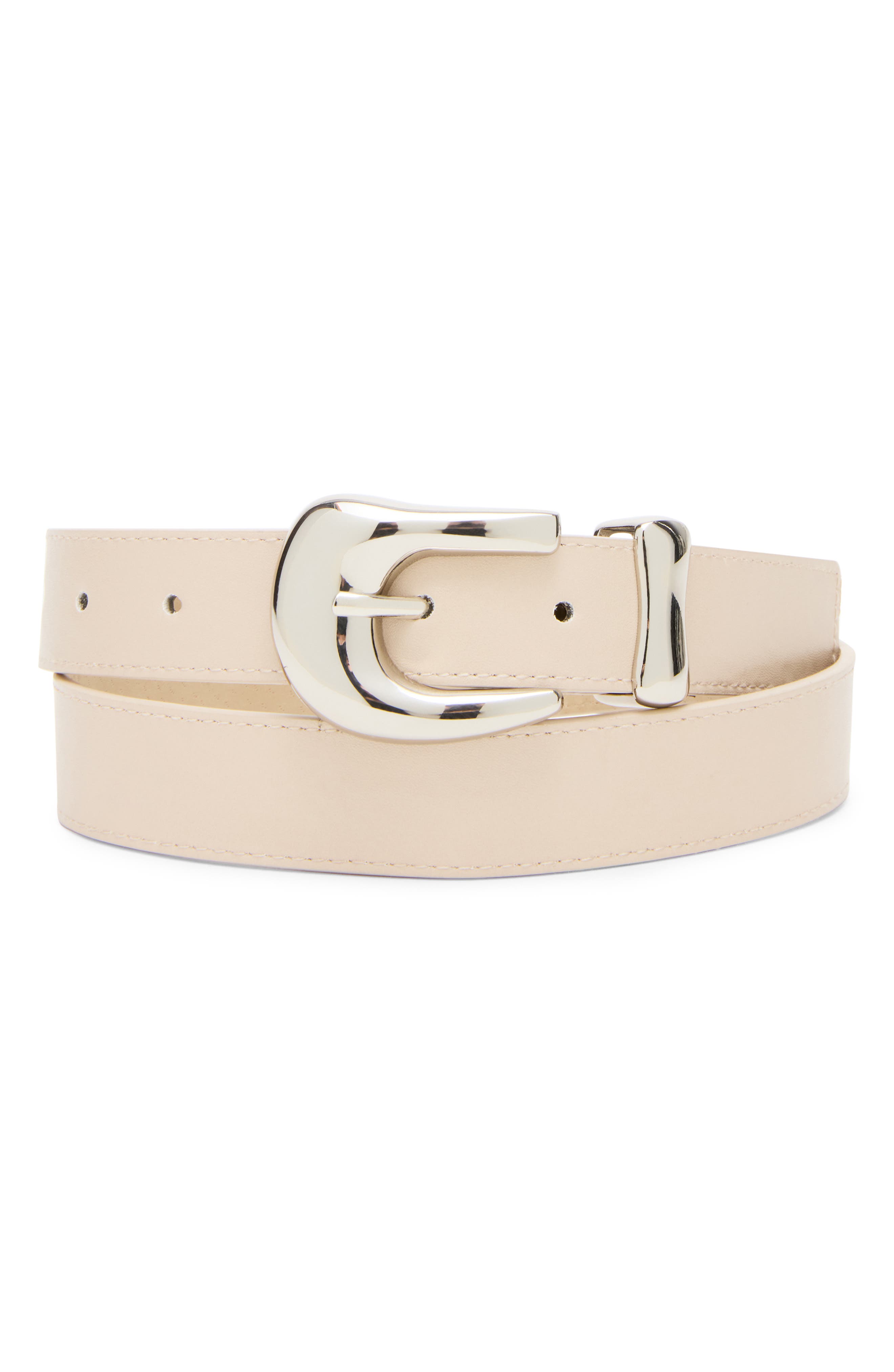 Nubuck Faux Leather Belt