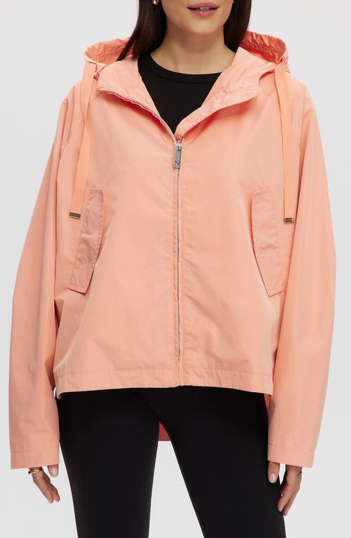 Noize Celina Windbreaker Jacket In Coral