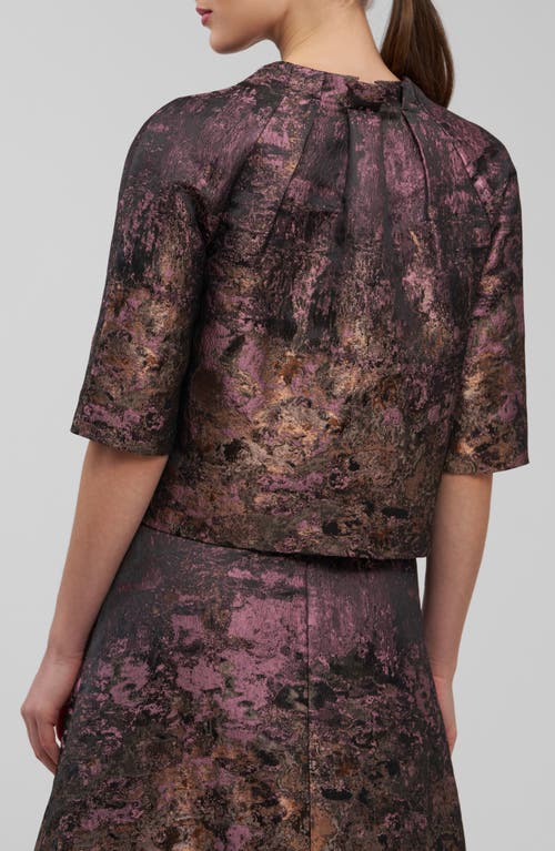Kay Unger Matilda Evening Jacket In Multi
