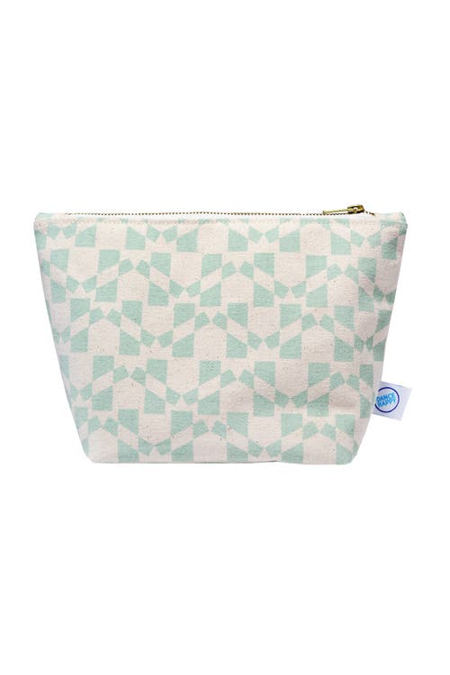 Dance Happy Hadley Cosmetic Bag In Sage