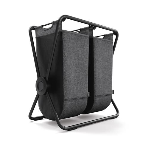 Double X-Frame Hamper, Heavy-Gauge Steel Frame