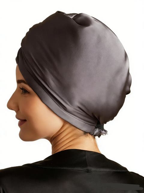 Pure Silk Hair Towel Wrap