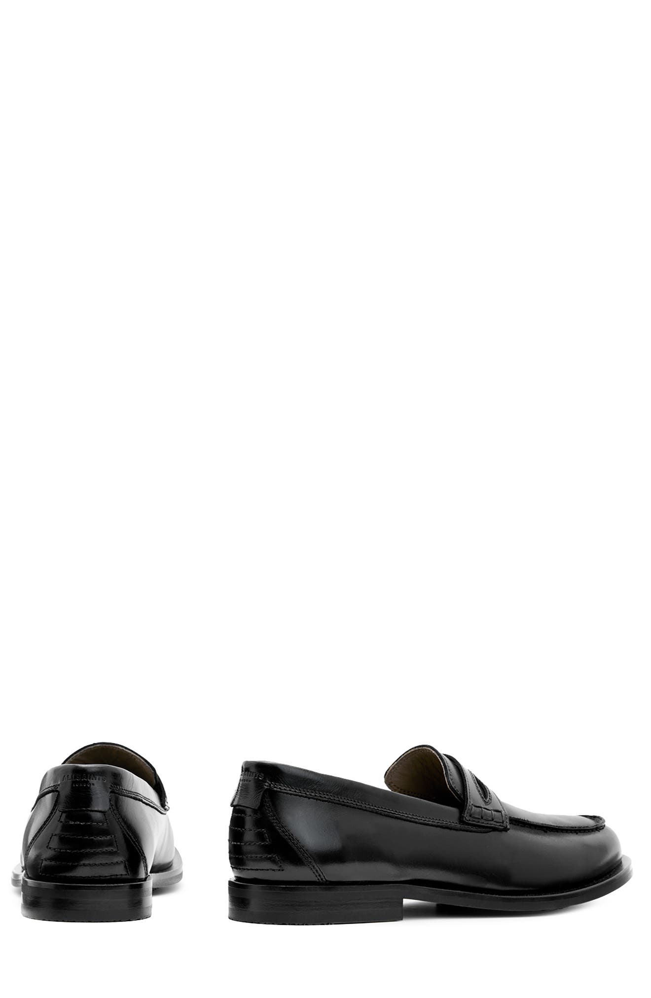 AllSaints Harmon Penny Loafer, Alternate, color, 