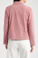 Seasalt Cornwall Carnon Downs Gingham Organic Cotton Chore Jacket