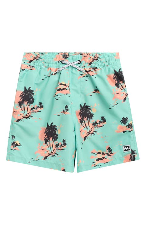 Kids' Lineup Layback Swim Trunks (Big Kid)