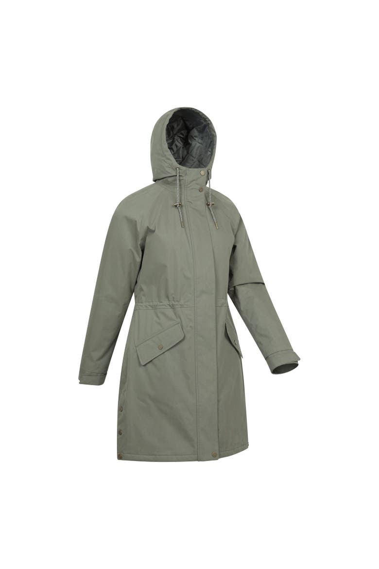 Polperro Lightweight Padded Waterproof Jacket, Alternate, color, Khaki Green