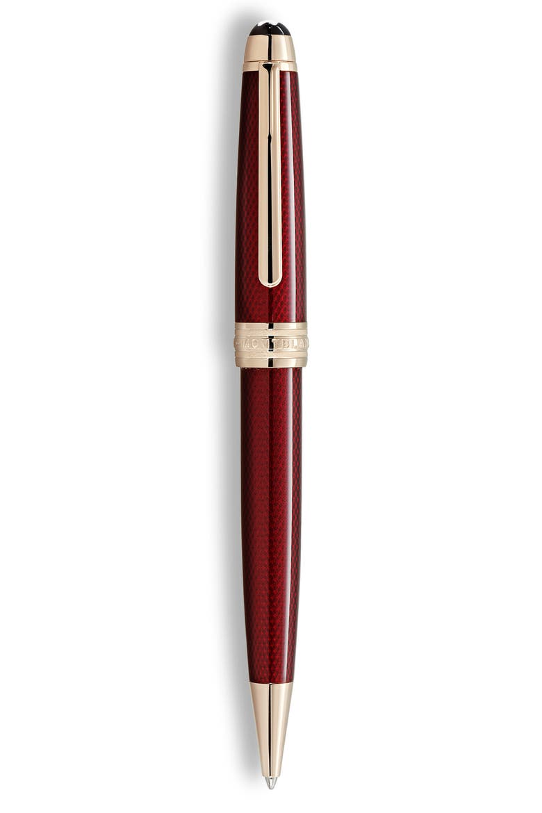 Meisterstück Solitaire Golden Hour LeGrand Ballpoint Pen, Main, color, BURGUNDY