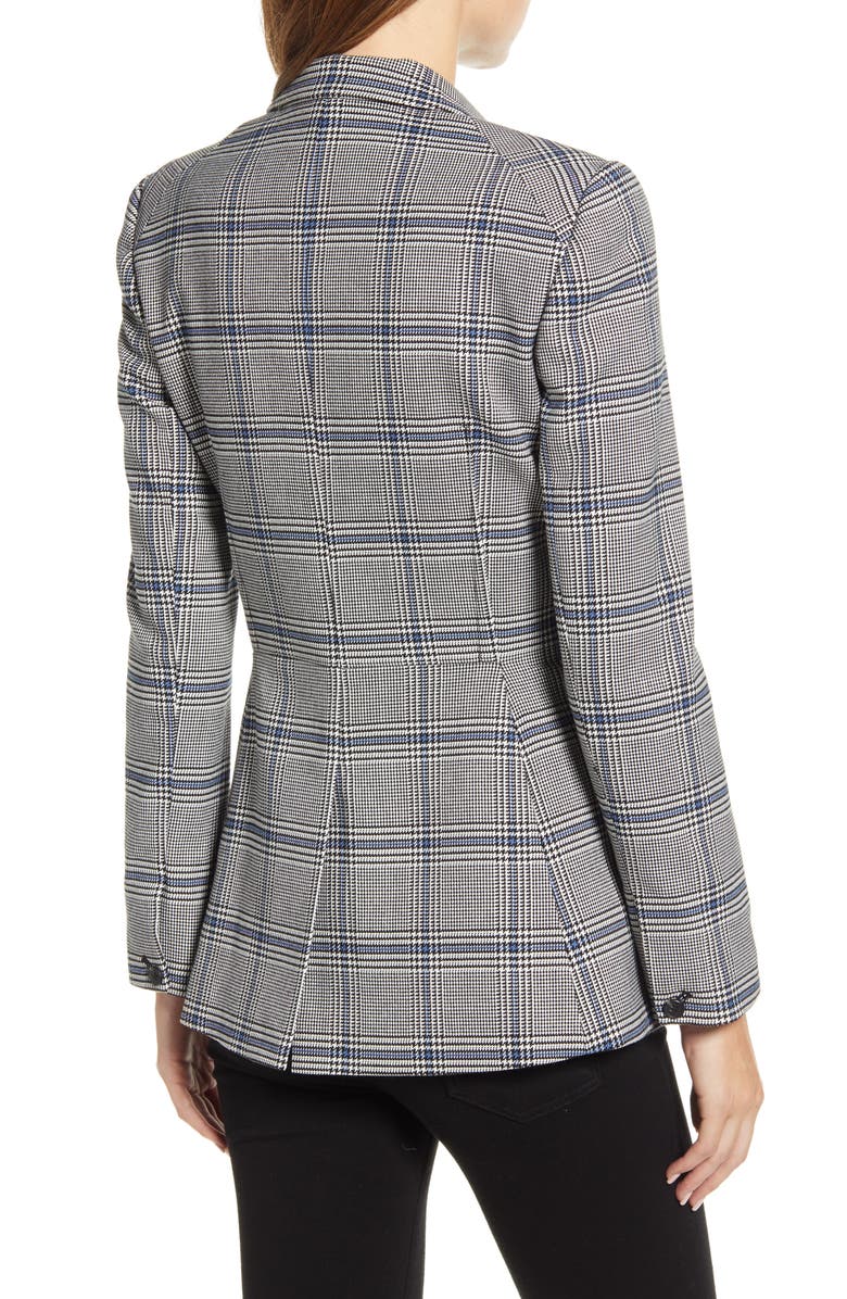 1.STATE Twilight Plaid Blazer, Alternate, color, 
