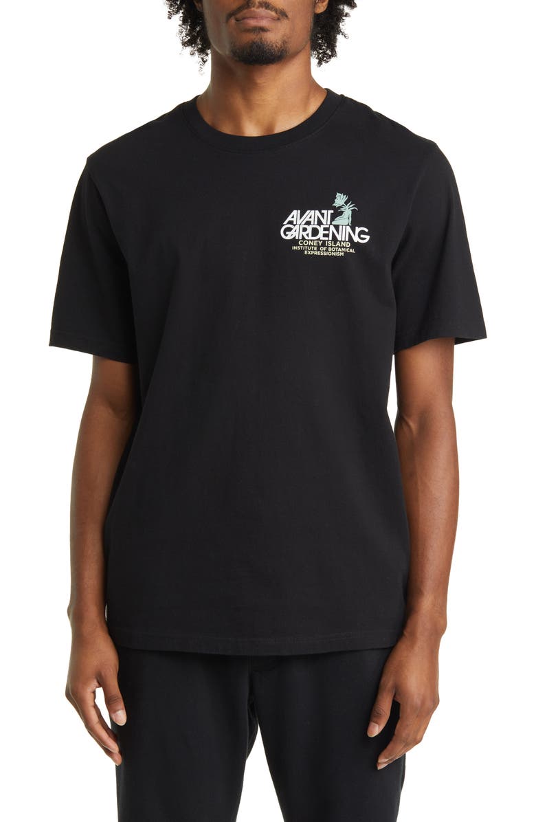 CONEY ISLAND PICNIC Avant Gardening Organic Cotton Graphic T-Shirt, Main, color, 