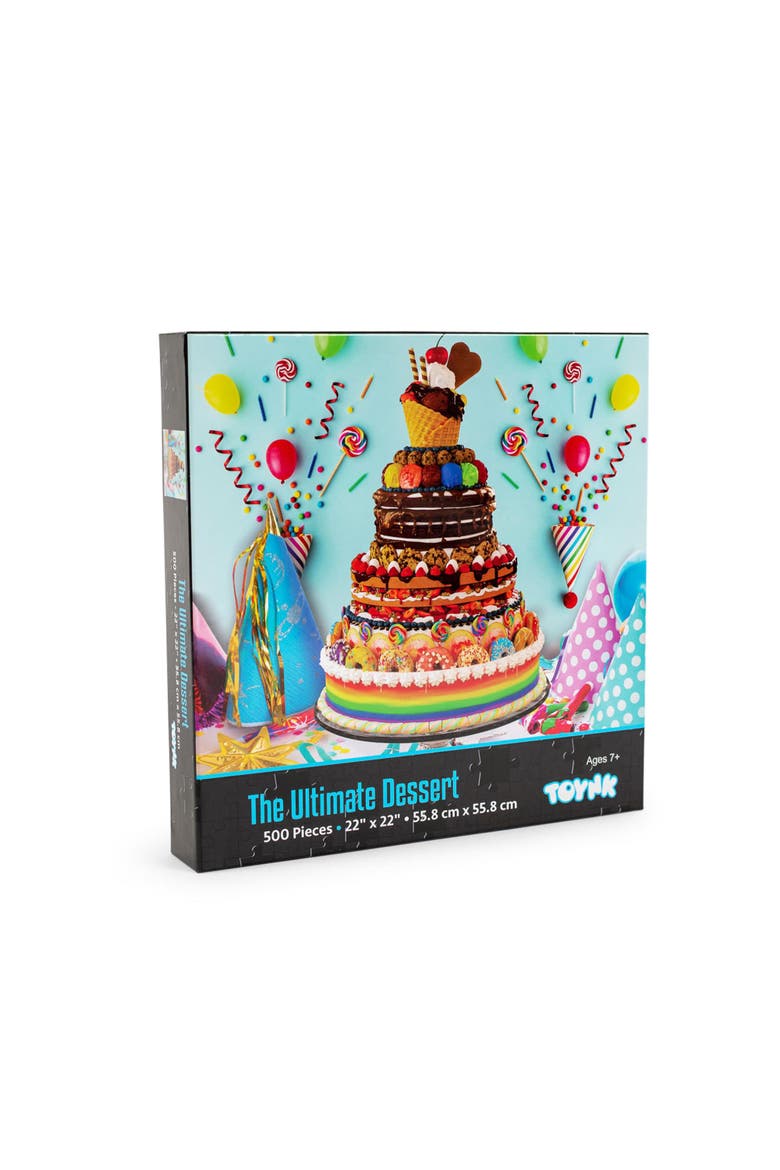 The Ultimate Dessert 500-Piece Jigsaw Puzzle, Main, color, Multi-Color