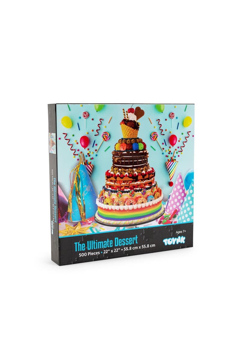Toynk The Ultimate Dessert 500-Piece Jigsaw Puzzle, Main, color, Multi-Color