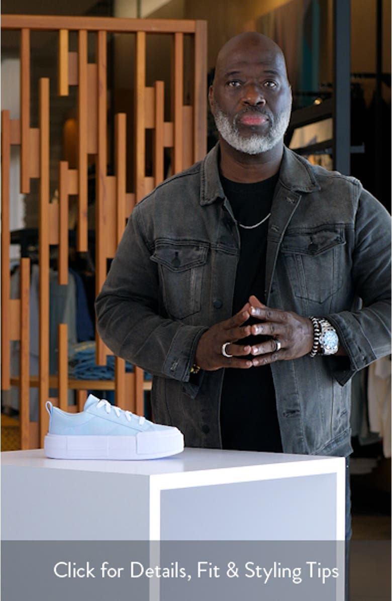 Gender Inclusive Chuck Taylor All Star Cruise Low Top Platform Sneaker, sales video thumbnail