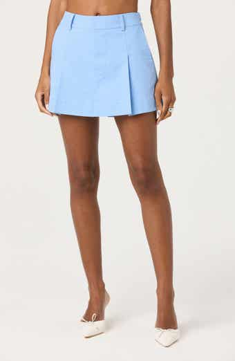 ASTR the Label Cotton & Linen Skort