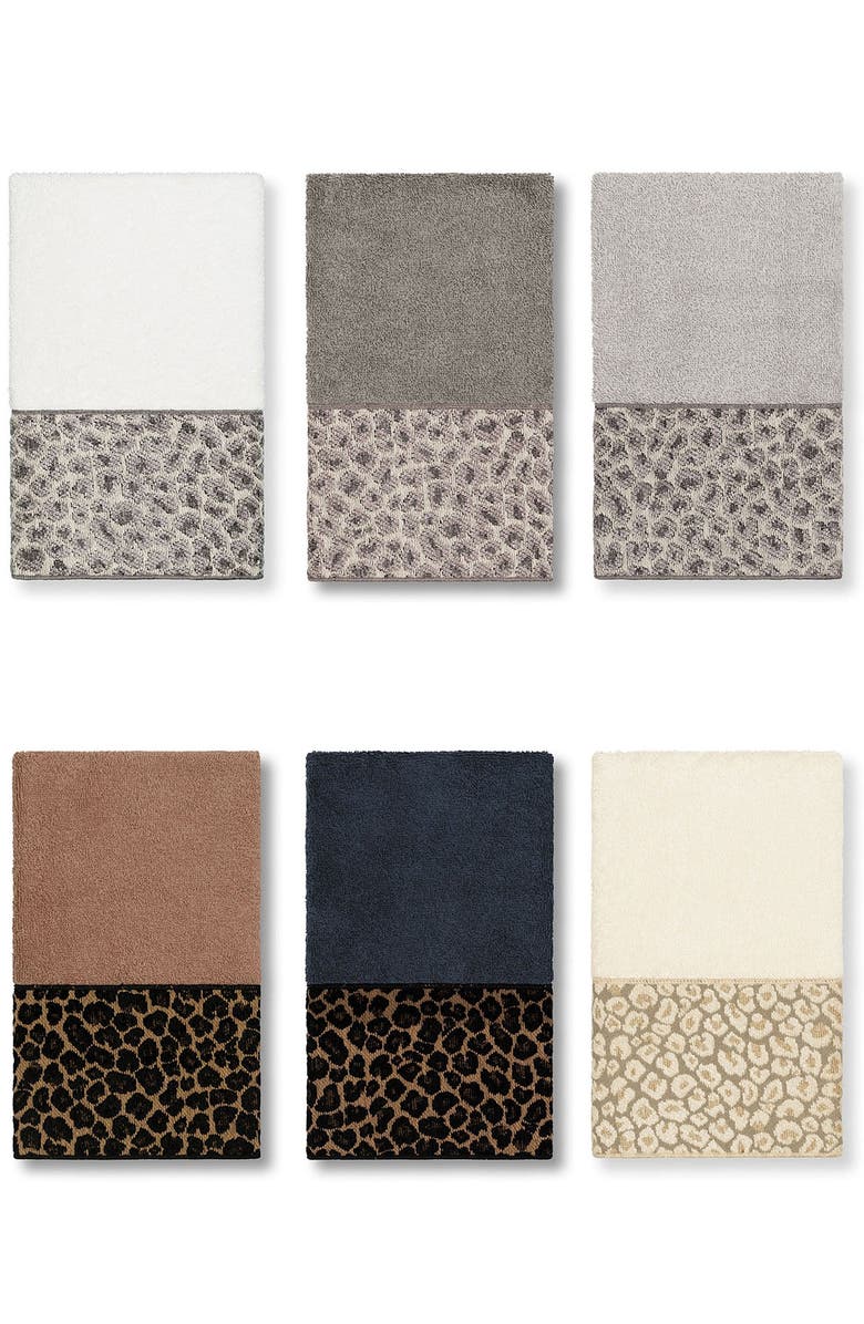 Linum Home Textiles Spots Embellished Hand Towel - Cream, Alternate, color, Cream