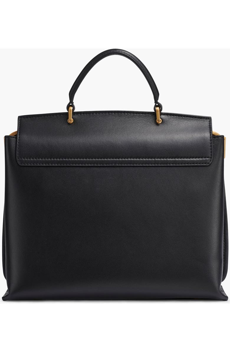 Donna Karan New York Bridgehampton Satchel, Alternate, color, Blk/Gold