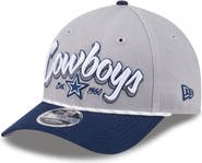 New Era Men's New Era Gray Dallas Cowboys Team Loyal A-Frame 9FORTY Adjustable Hat