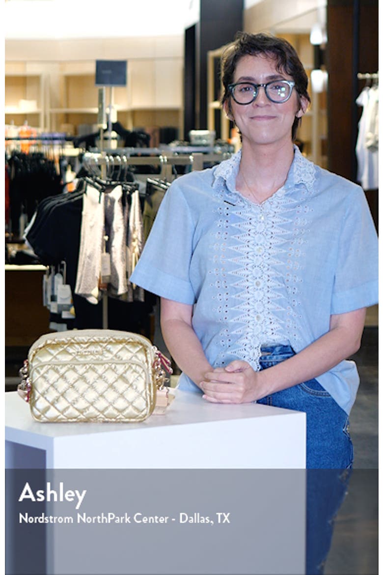 Small Metro Quilted Nylon Camera Bag video