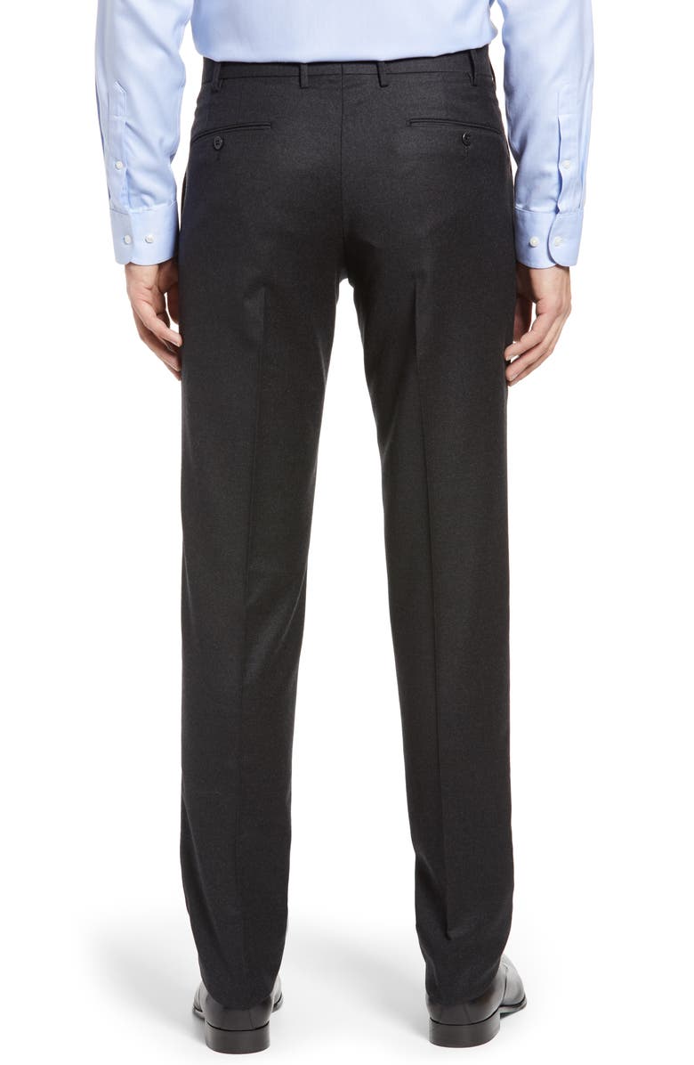 Zanella Parker Flannel Trousers, Alternate, color, 