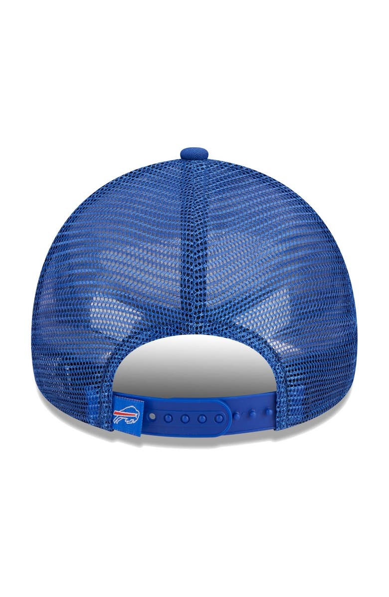 New Era Men's New Era Royal Buffalo Bills Caliber Trucker 9FORTY Adjustable Hat, Alternate, color, Royal