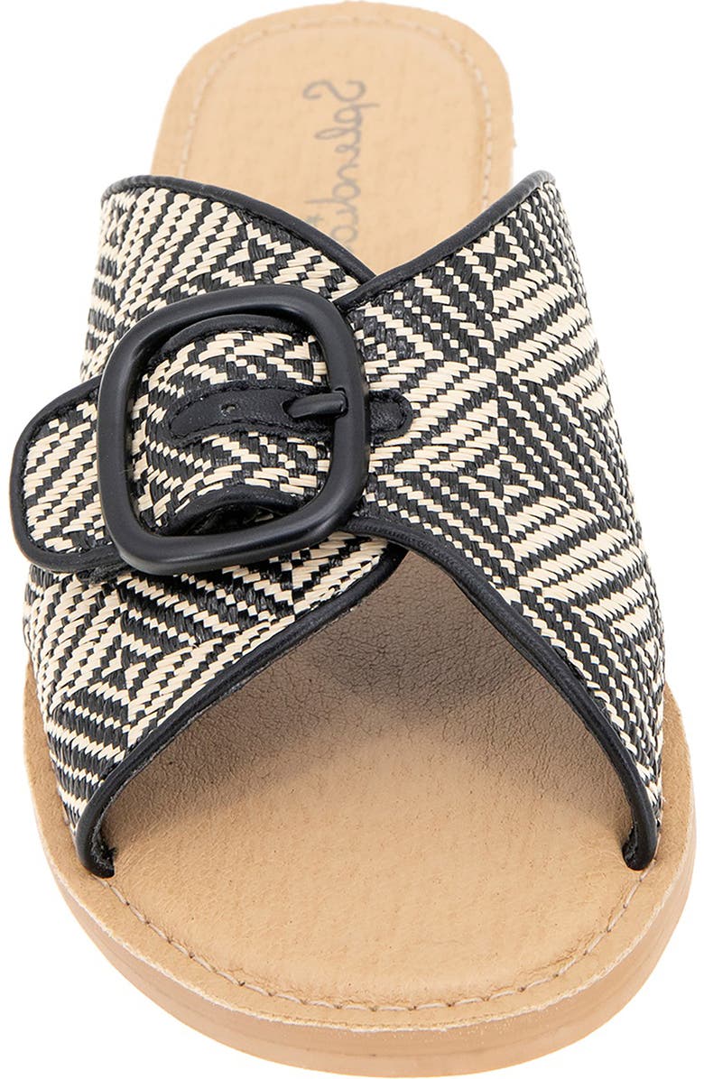 Splendid Sandy Raffia Slide Sandal, Alternate, color,