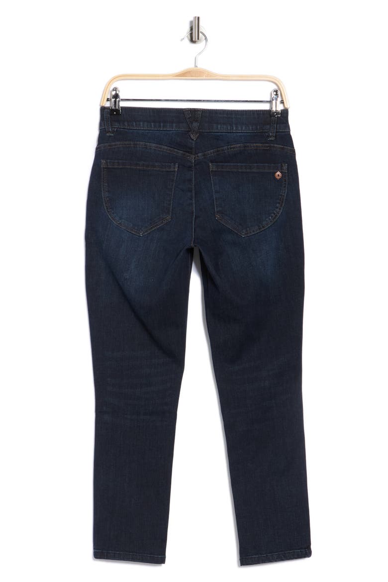 Skinny Stretch Jeans, Alternate, color, DINA - DARK INDIGO ARTISINAL