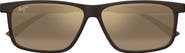 Maui Jim Pulama 59mm PolarizedPlus2® Square Sunglasses