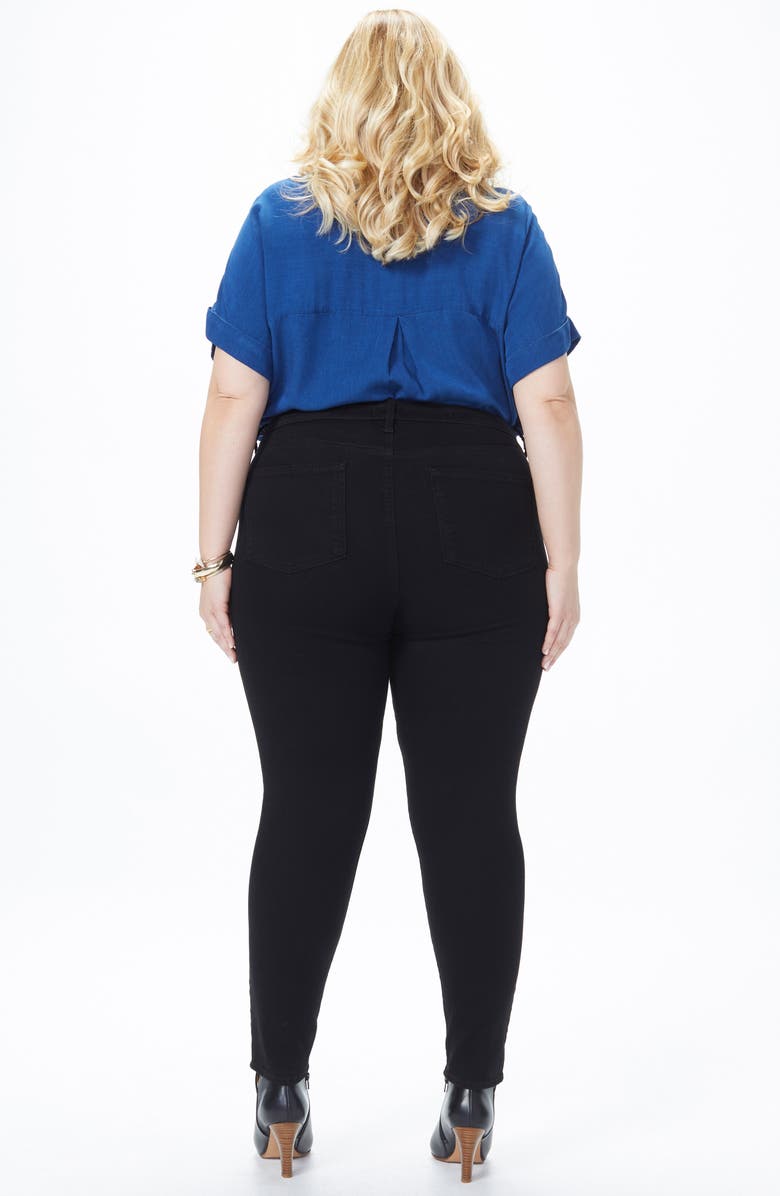 NYDJ Ami High Waist Skinny Jeans, Alternate, color, Black