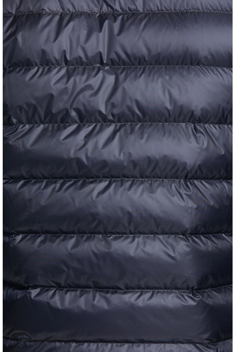 Quilted Nylon Down Jacket, Alternate, color, BLUE