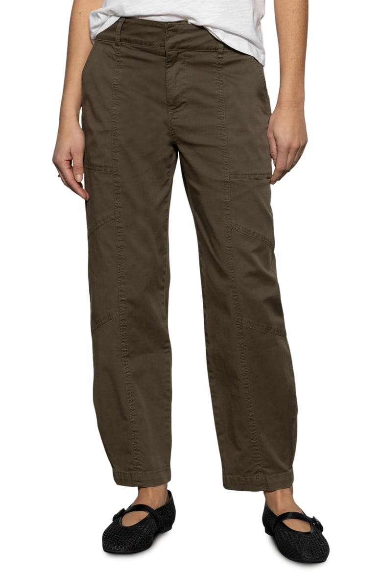 Cruiser Stretch Cotton Barrel Chinos, Main, color, DKSR