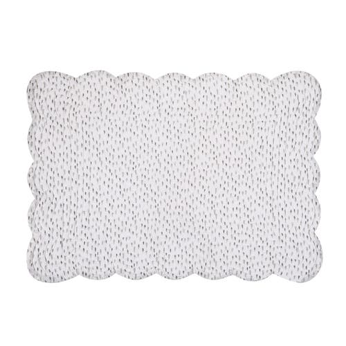 C & F Home C&f Home Blair Placemats Set Of 6 In Gray