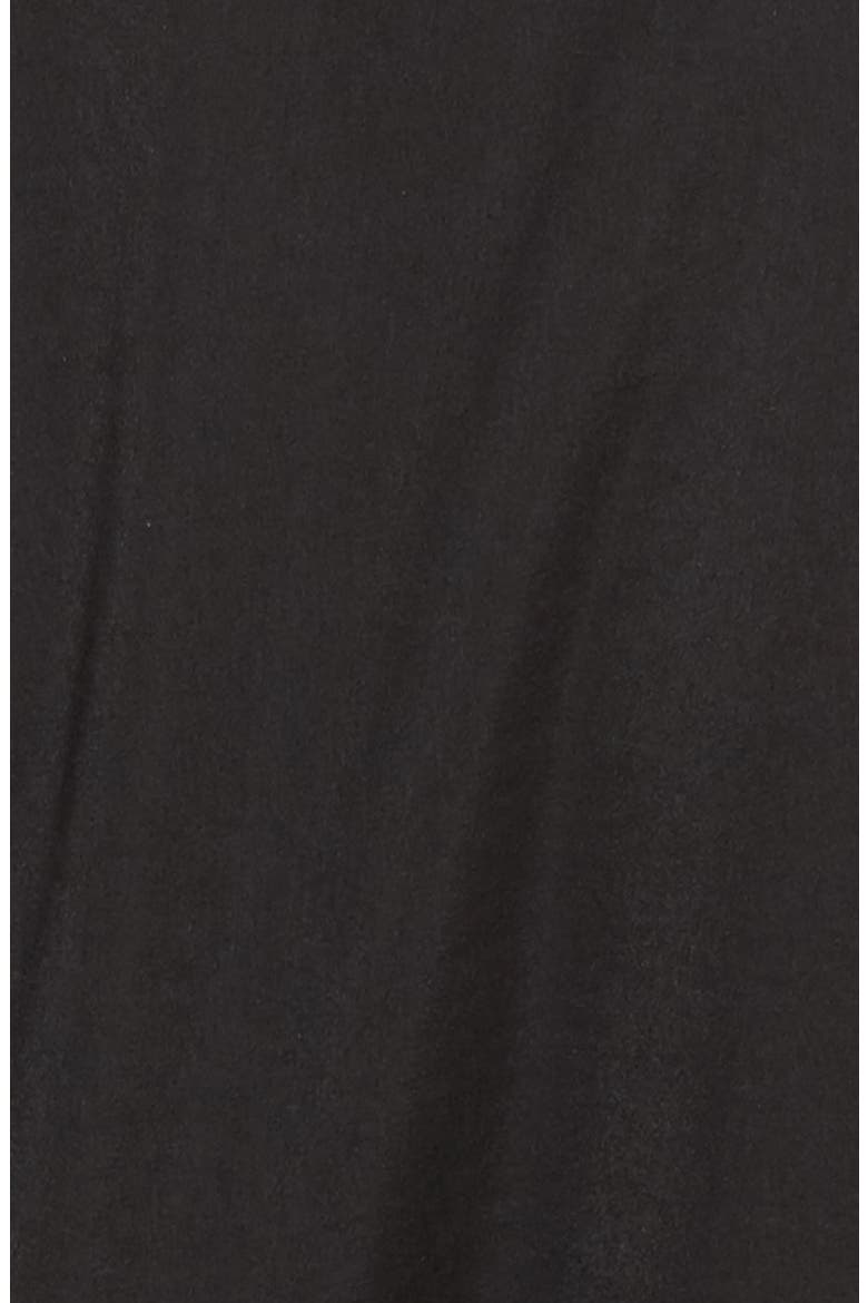 Belted Satin Pajamas (Nordstrom Exclusive), Alternate, color, BLACK