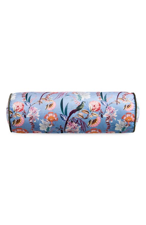Tropical Birds Bolster Pillow
