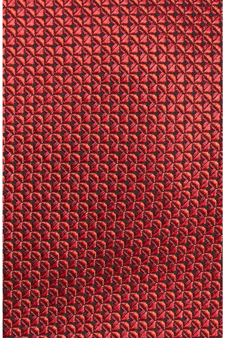 Solid Silk Tie, Alternate, color, RED