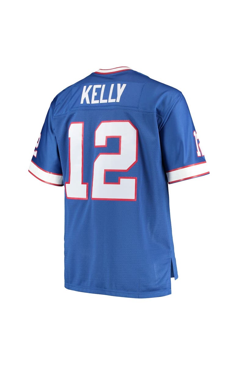 Mitchell & Ness Men's Mitchell & Ness Jim Kelly Royal Buffalo Bills Big & Tall 1990 Retired Player Replica Jersey, Alternate, color, Royal