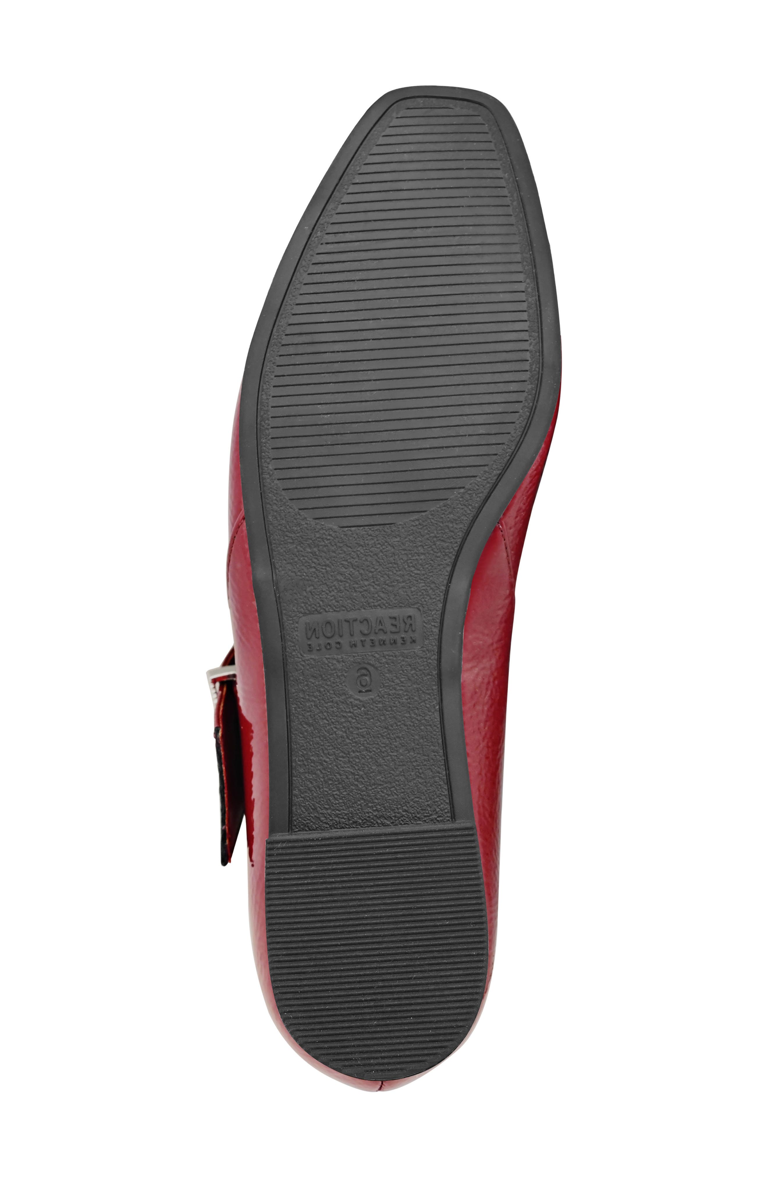 Marcella Mary Jane Flat, Alternate, color, WINE PATENT